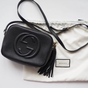 Gucci Soho Disco Bag - Black NWT
